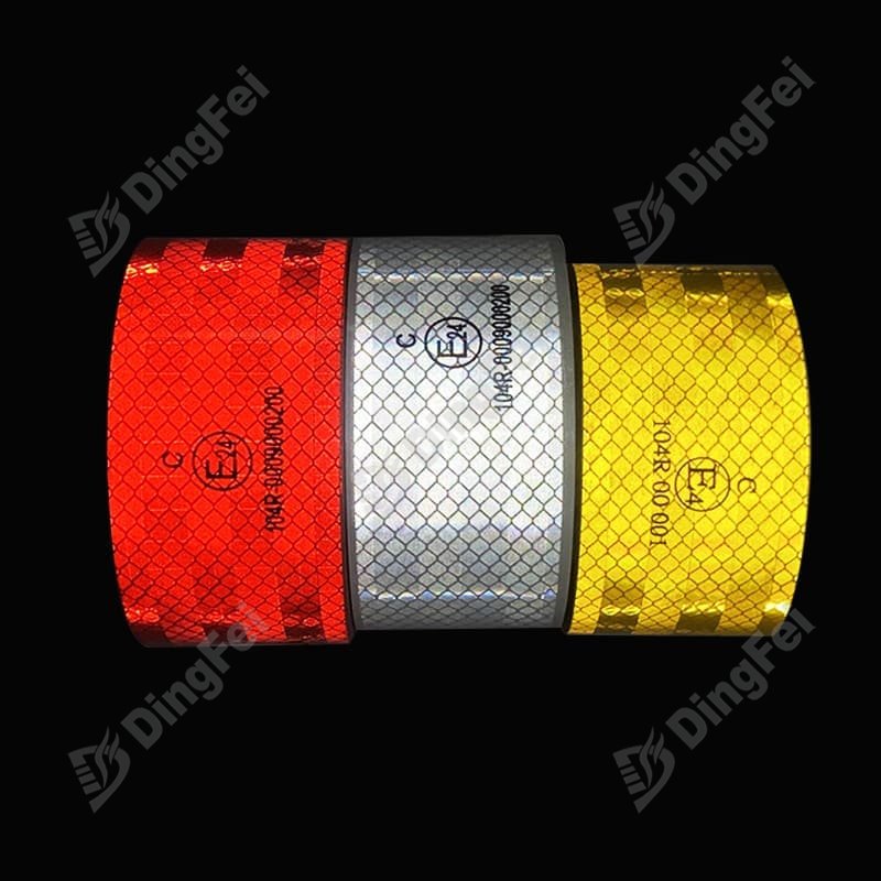 Red ECE 104R Reflective Tape - 